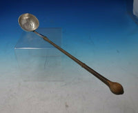 Coin Silver Claret Ladle with Wood Handle 13 1/2" (#5564) Serving Heirloom