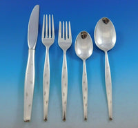 Stardust by Gorham Sterling Silver Flatware Set Service Mid Century Modern 35pcs