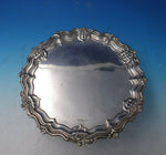 Walker and Hall English Silverplate Salver Tray #53681 1" x 10 1/2" (#5641)