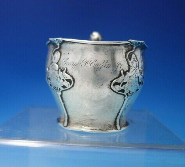 Athenic by Gorham Sterling Silver Baby Cup Children Motif #A2682 c.1905 (#5672)