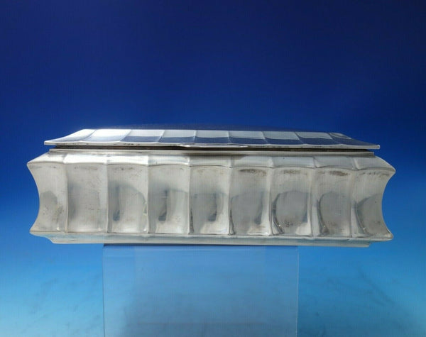 Austrian Hungarian .800 Silver Box w/ Wood Liner and Dividers c1872-1922 (#5706)