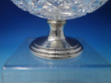 Raised Compote with Sterling Silver Base and Crystal Bowl by Hawks (#6003)