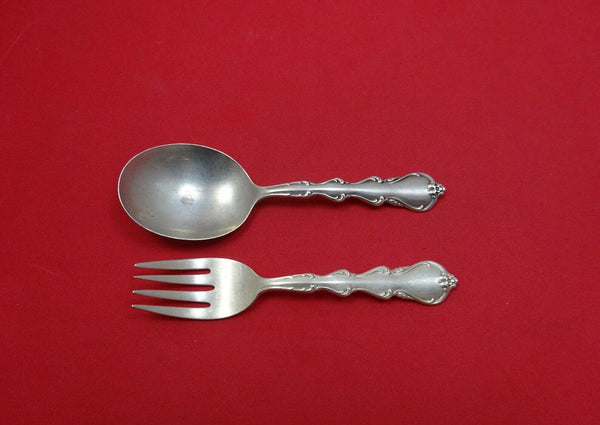 Angelique by International Sterling Silver Baby Set 2pc 4 1/4"