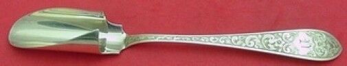 Colonial B Engraved by Whiting Sterling Cheese Scoop Large