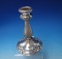 Florentine by Gorham Sterling Silver Candlestick Pair #A246 7 1/4" x 6" (#5609)