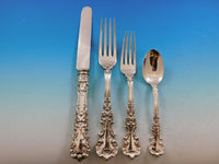 Avalon by International Sterling Silver Flatware Set 12 Service 84 Pcs Dinner