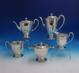 Hampton by Tiffany and Co Sterling Silver Tea Set 5-Piece (#4797) Heirloom