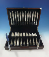 Star by Reed & Barton Sterling Silver Flatware Set Service 50 Pieces John Prip