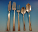 Mexican Art Deco by Codan Sterling Silver Flatware Dinner Set Service 60 Pcs