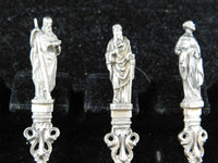 Apostles by Gorham Sterling Silver Flatware Set 13 pieces Figural 3-D Sculptural
