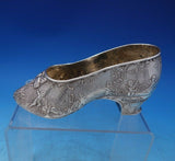 German Sterling Silver Figurine Shoe with Winged Cherubs Angels 4.8 ozt. (#6466)