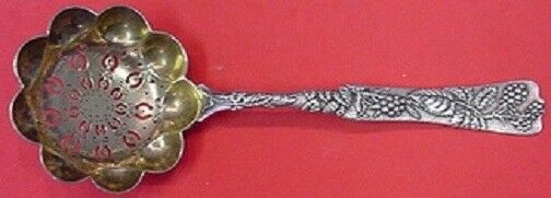 Vine By Tiffany Sterling Silver Sugar Sifter GW w/ Raspberries 7 1/4"