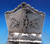 Dutch .833 Silver Doll House Buffet with Cupids 3 1/4" x 2" c. 1910 (#7497)
