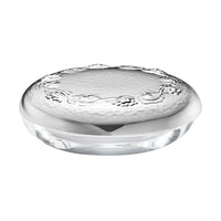 Georg Jensen GRAPE Sterling Silver Bonbonniere Dish Box Hammered Small - New