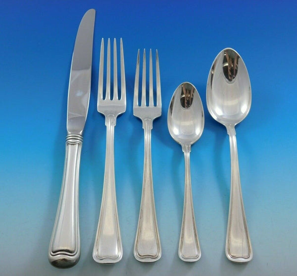 Old French by Gorham Sterling Silver Flatware Set for 12 Service 64 pcs Dinner