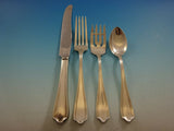 Maryland by Alvin Sterling Silver Flatware Set For 12 Service 62 Pieces