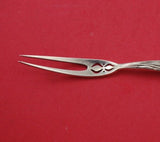 Vine by Tiffany Sterling Silver Bon Bon Fork 2-tine Iris Motif IN TIFFANY BOOK
