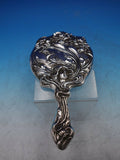 William Kerr Sterling Silver Hand Mirror Art Nouveau #1447 Figural (#6658)