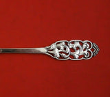 Hestenes Norwegian Sterling Silver Cold Meat Fork 2-Tine 8 78" Silverware