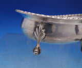Missiaglia 800 Silver Salt Cellar Master Oval Footed Hand Hammered Italy (#6940)