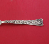 Vine by Tiffany Sterling Silver Cucumber Fork Daisy Motif 7" IN TIFFANY BOOK