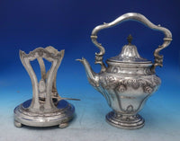 Shell and Thread by Black Starr and Frost Sterling Silver Tea Set 7pc (#6432)