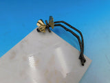 Butterfly Ginkgo by Michael Aram Marble and Brass Cheese Board with Knife - New
