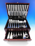 Albi by Christofle France Silverplate Flatware Set 12 Service 132 pcs Dinner