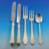 Vergeze by The Source Perrier Silverplate Flatware Set Service 21 pieces