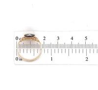 10k Gold Enamel Eastern Star Masonic Lady's Ring Jewelry (#J5693)