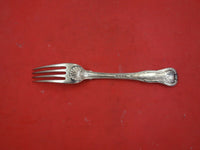English Georgian Sterling Silver Dinner Fork 1819 london  8 1/4"