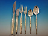 Stardust by Gorham Sterling Silver Flatware Set Service Mid Century Modern 54 pc