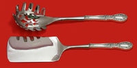 American Beauty By Manchester Sterling Silver Italian Serving Set HH 2pc Custom
