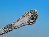 Poppy By Gorham Sterling Silver Place Oval Soup Spoon 7" Vintage