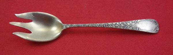 Antique Engraved by Tiffany and Co Sterling Silver Ice Cream Fork 6"