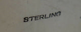 Sterling Silver Sugar and Creamer Set 2pc Colonial Style (#2597)