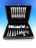 Cloister by Th. Marthinsen Sterling Silver Flatware Set Service 43 pcs Dinner