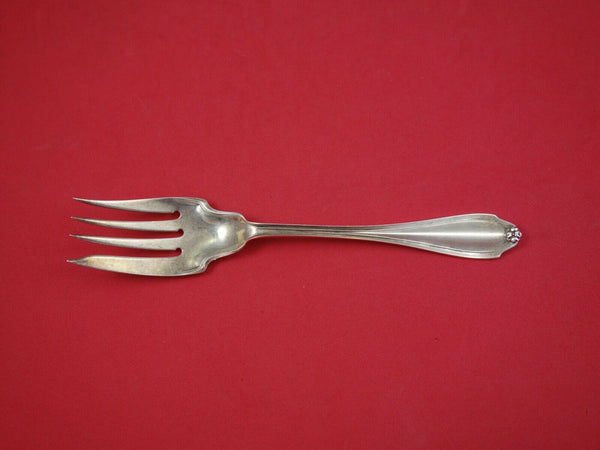 Stratford by Whiting Sterling Silver Cold Meat Fork 7 3/4" Vintage Server