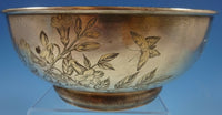 Gorham Sterling Silver Fruit Bowl with Bird and Butterfly #1565 (#1368)