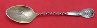 Number 26 aka Peony By Whiting Sterling Silver Demitasse Spoon Goldwashed 4"
