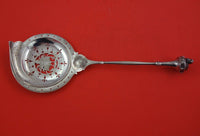 Caldwell, JE Sterling Silver Fried Egg Server brite-cut  11 1/8"