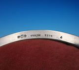 Gorham Sterling SIlver Pin Cushion Round Large BC Floral Motif #B276 (#3569)
