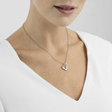 Hearts of Georg Jensen Sterling Silver Necklace with Pendant - New