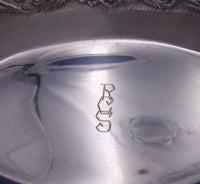 Repousse by Kirk Sterling Silver Bread Tray Hand Chased #266 13.66 ozt. (#7050)