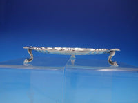 Georgian English Sterling Silver Salver Tray with Shell Border 1748 (#4211)