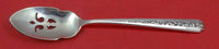 Rambler Rose by Towle Sterling Silver Olive Spoon Pierced 5 3/4" Custom Made