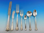 Dauphine by Wallace Sterling Silver Flatware Set 12 Service 101 pc Dinner A mono