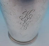 International Sterling Silver Mint Julep Cup #P64 3 3/4" Tall x 3 1/8" (#3480)