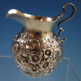 Repousse by Dominick & Haff Sterling Silver Sugar & Creamer Set #150 (#1877)