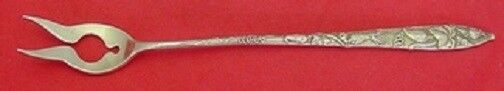 Vine By Tiffany Sterling Silver Oyster Fork w/ Pickle 6 1/8"